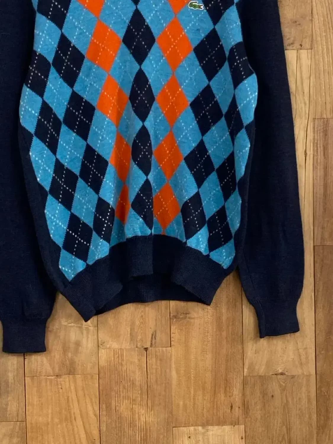 라코스테 아가일 니트 (B0331) 상품이미지3