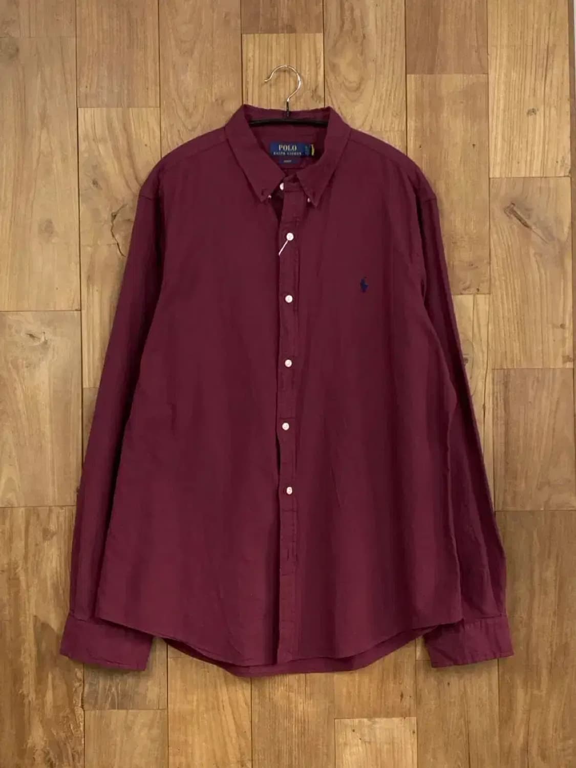 폴로 랄프로렌 솔리드 셔츠 (B0332) 상품이미지1