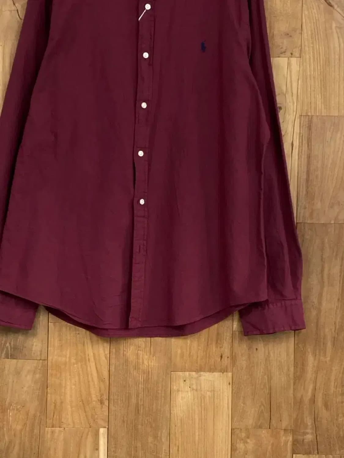 폴로 랄프로렌 솔리드 셔츠 (B0332) 상품이미지3