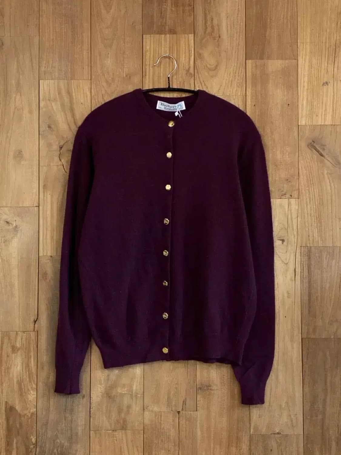 버버리 버튼 가디건 (B0344) 상품이미지1