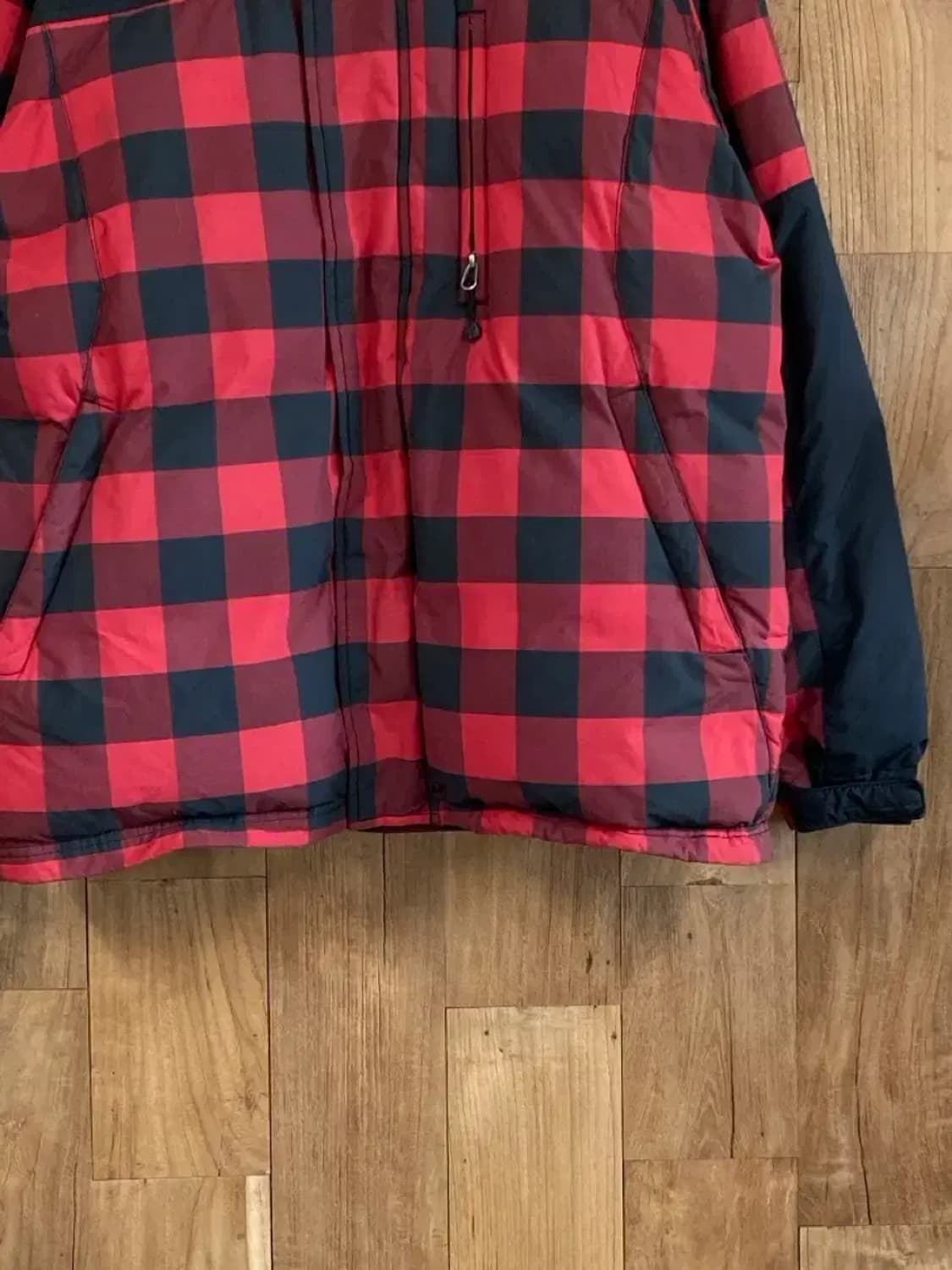 스투시 체크 후드 다운점퍼 (B0350) 상품이미지3