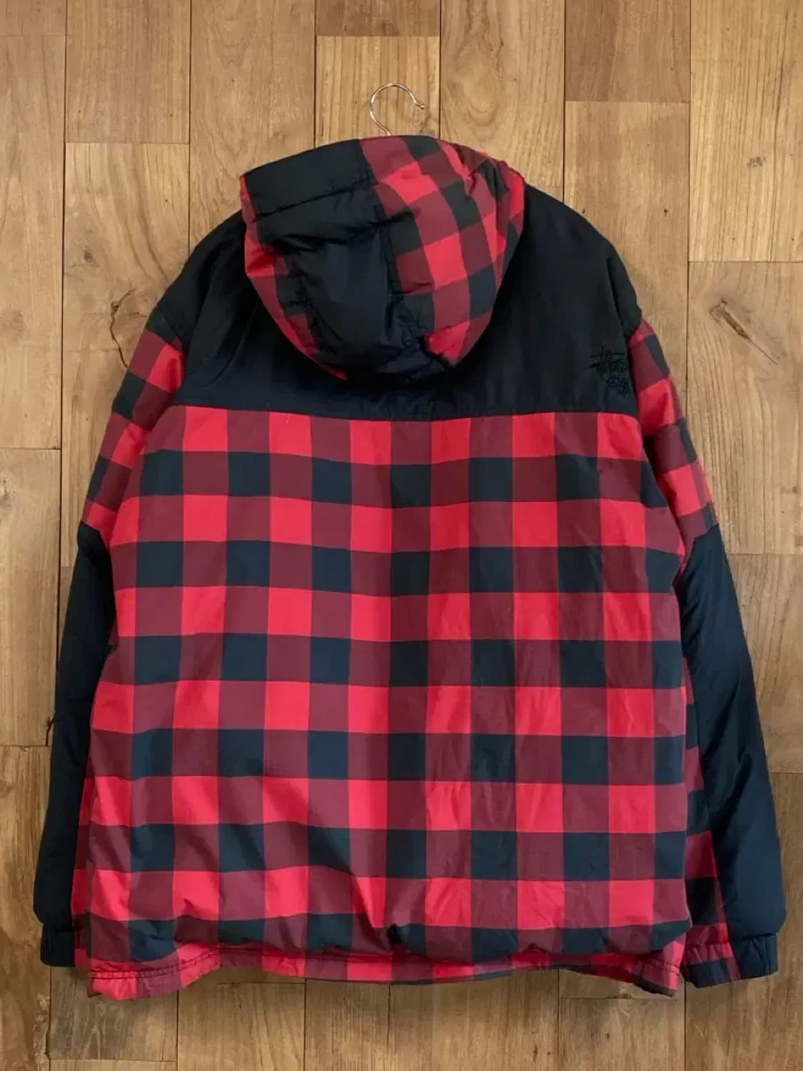 스투시 체크 후드 다운점퍼 (B0350) 상품이미지4