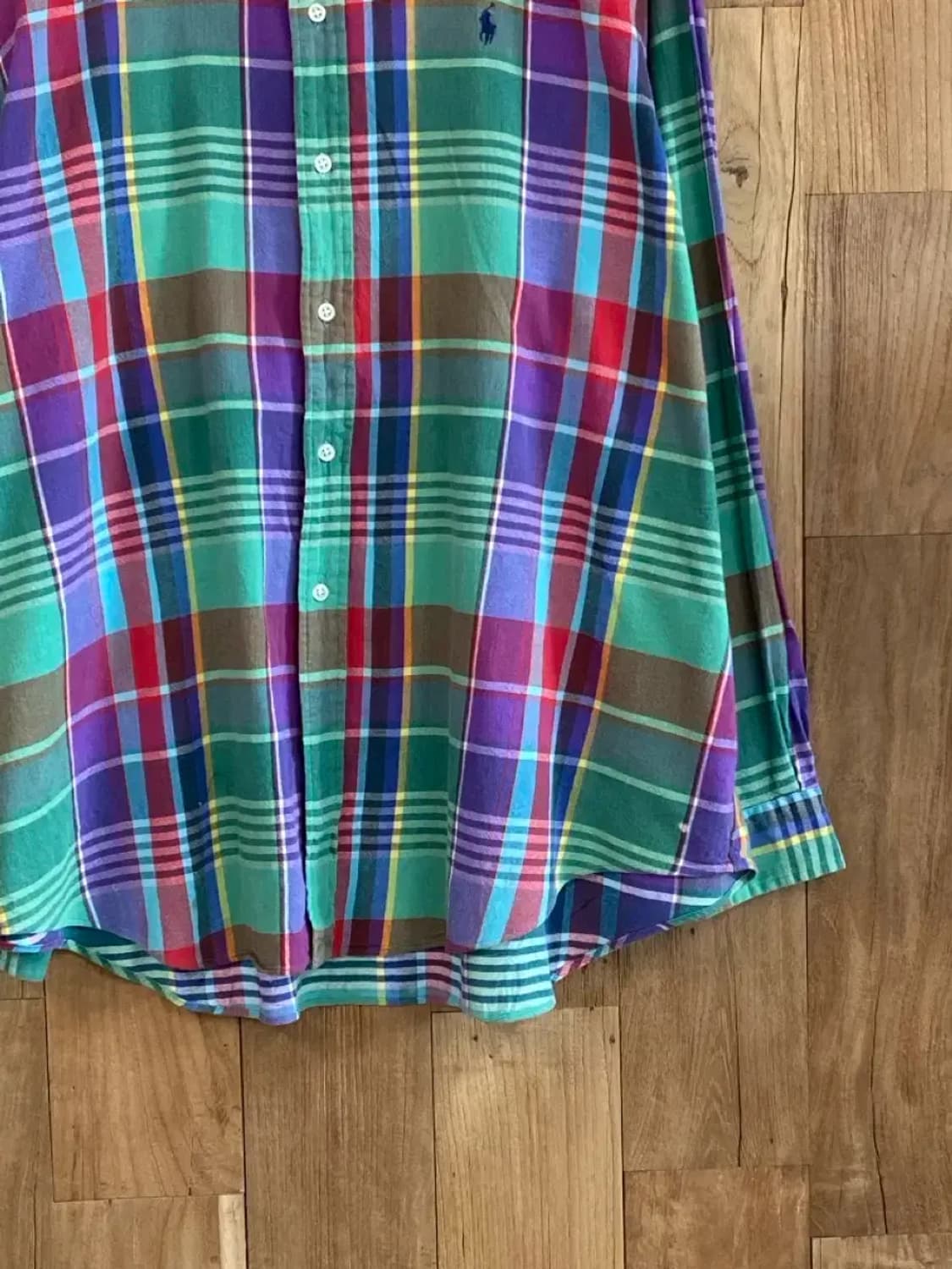 폴로 랄프로렌 체크 셔츠 (B0361) 상품이미지3