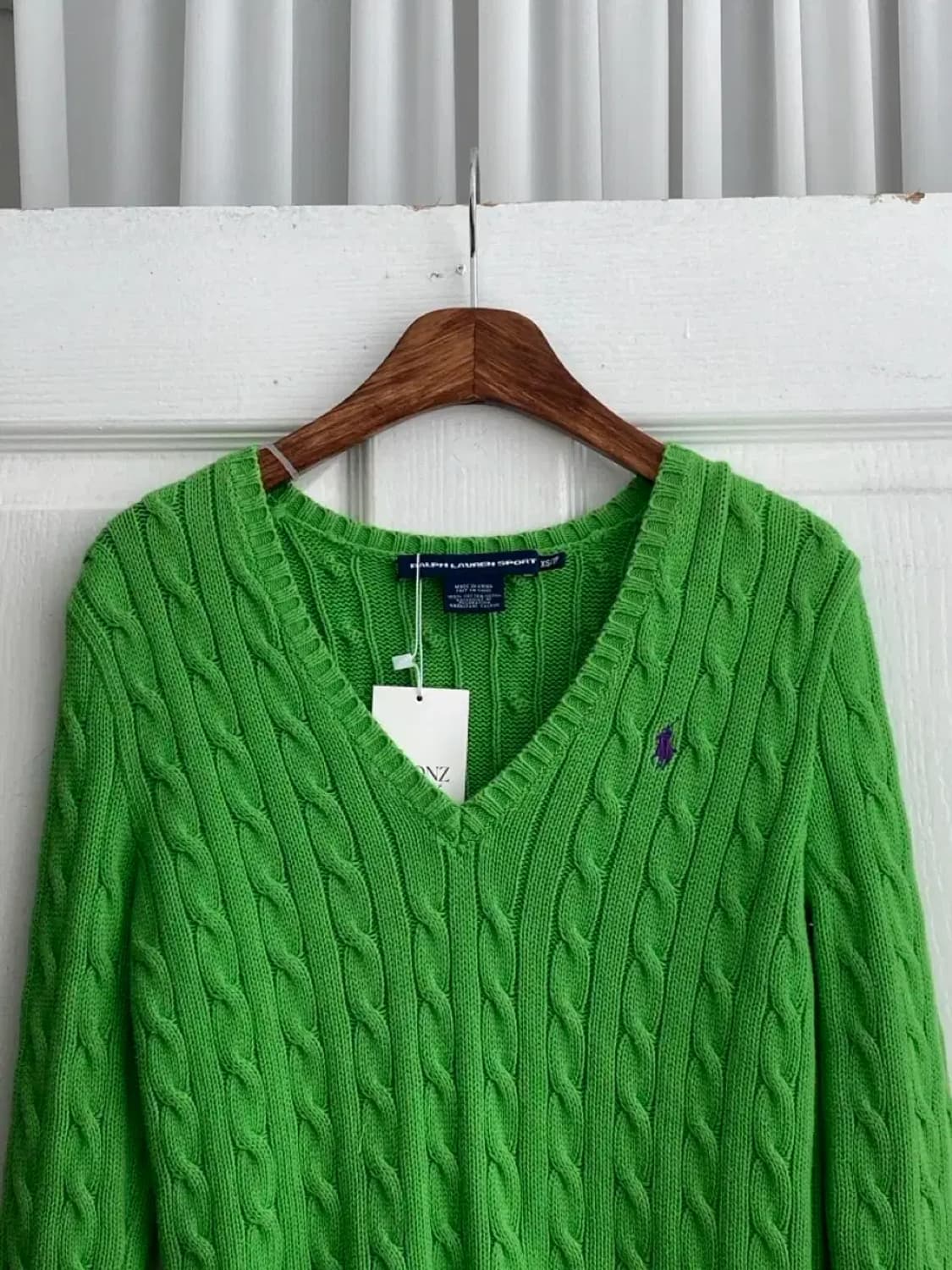 폴로 랄프로렌 브이넥 니트 Woman XS [12090] 상품이미지4