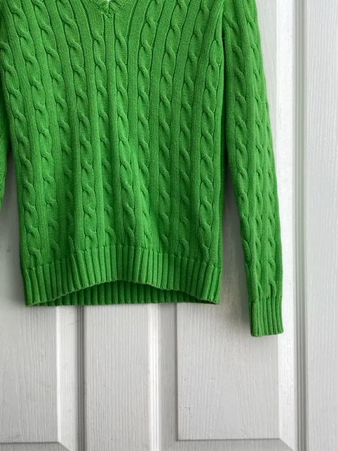 폴로 랄프로렌 브이넥 니트 Woman XS [12090] 상품이미지5