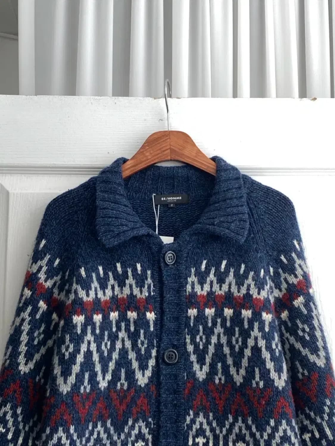 빈티지 노르딕 니트 가디건 Man M [12095] 상품이미지4