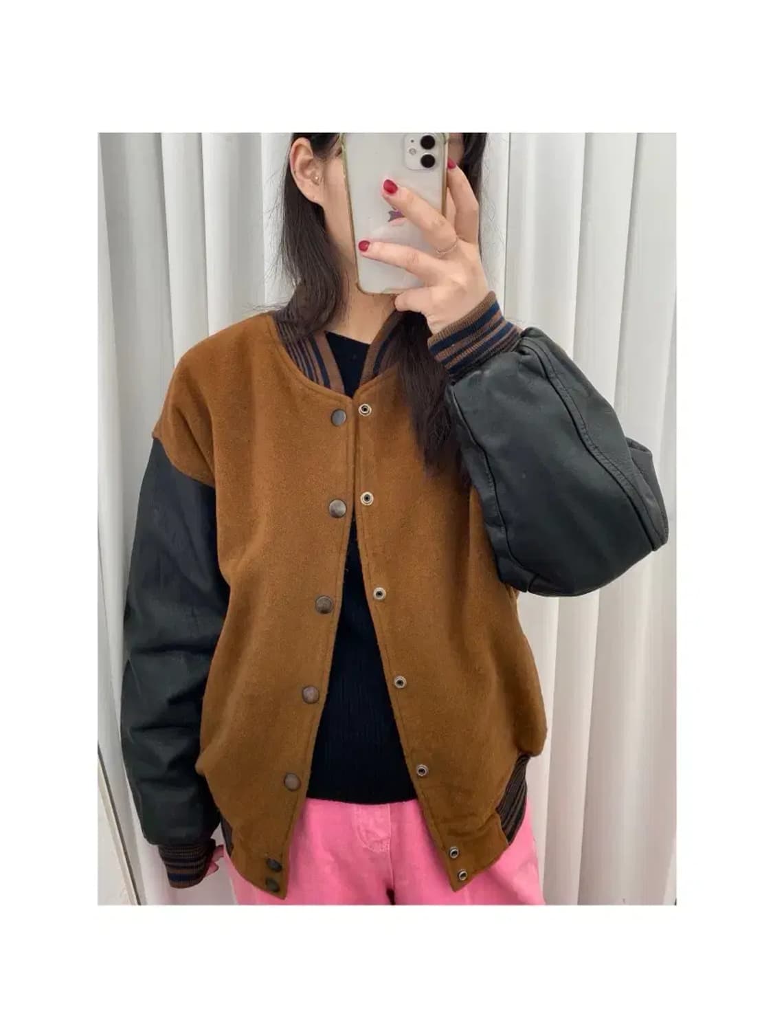 빈티지 울 바시티 자켓 Man 2XL [12101] 상품이미지1