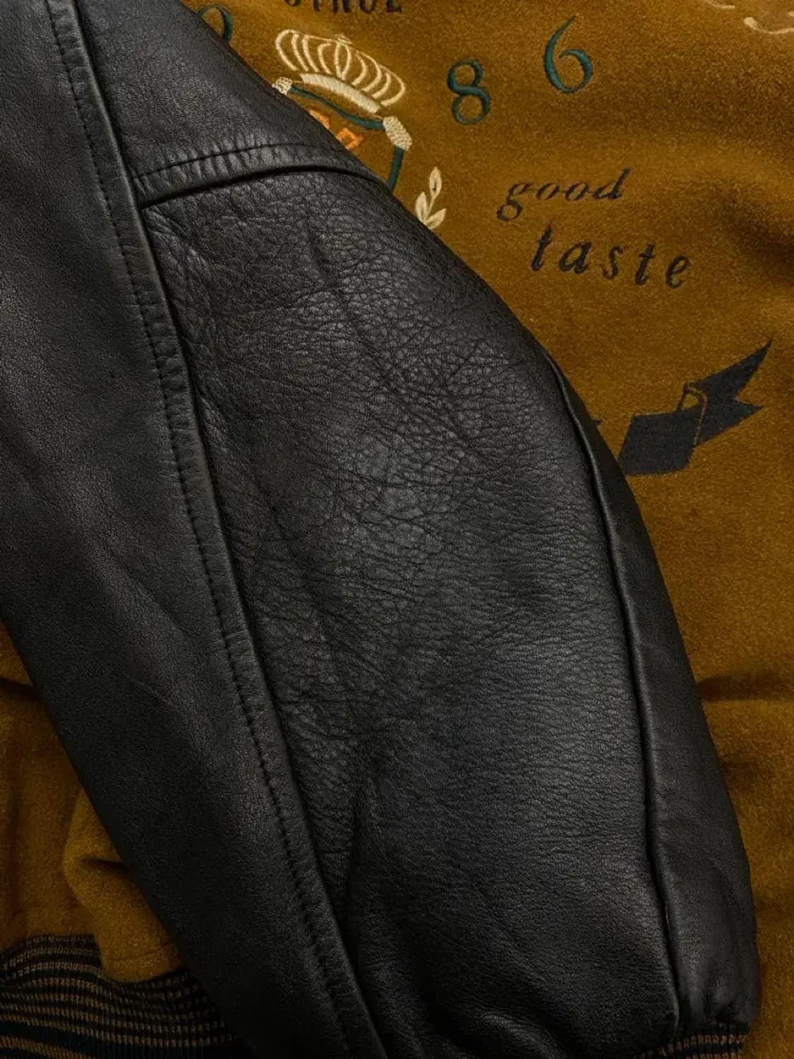 빈티지 울 바시티 자켓 Man 2XL [12101] 상품이미지9