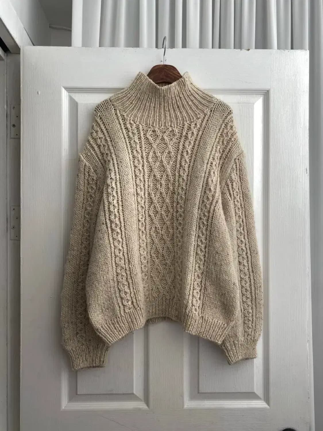 빈티지 하이넥 케이블 니트 Man XL [12106] 상품이미지2