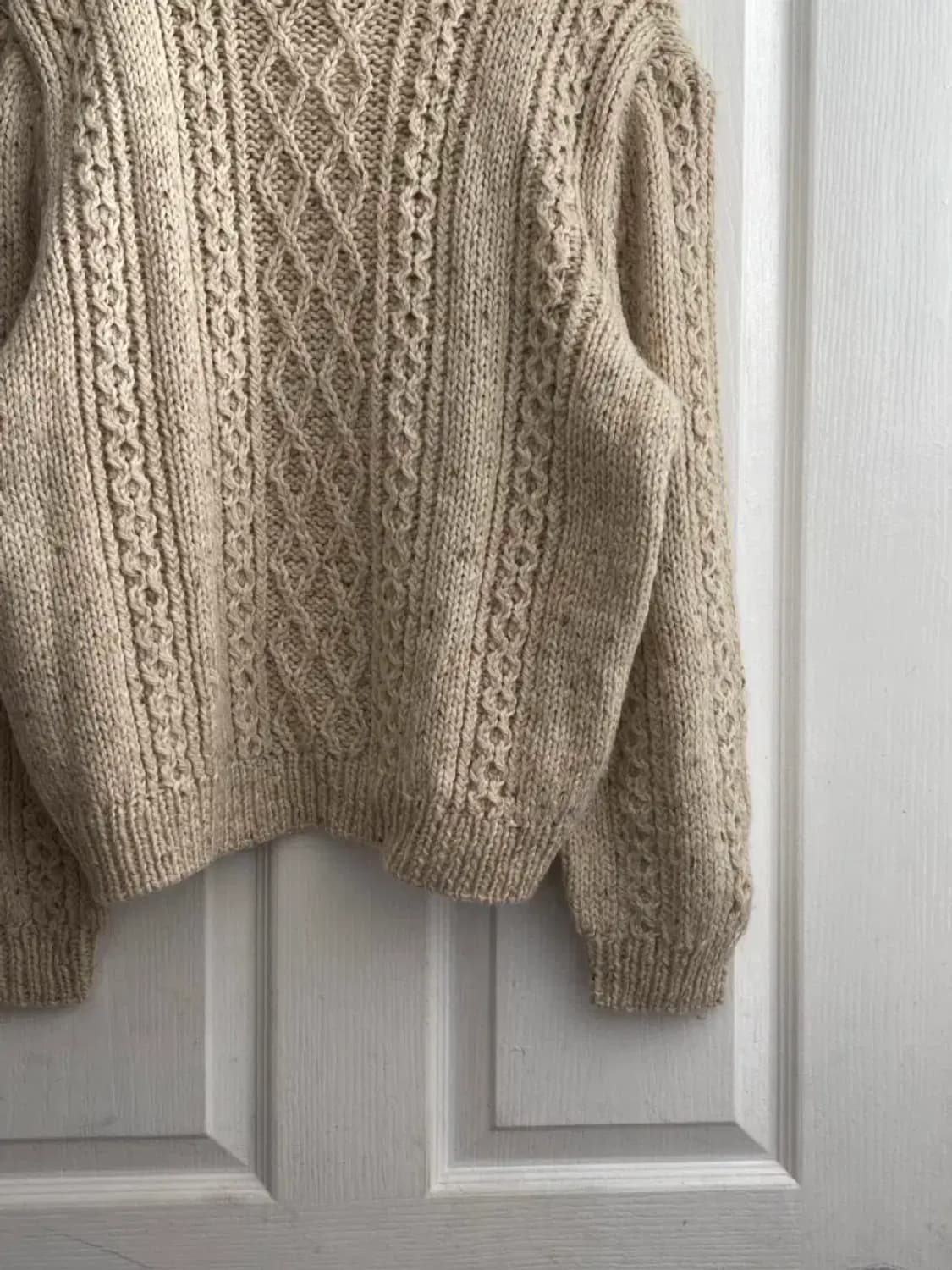 빈티지 하이넥 케이블 니트 Man XL [12106] 상품이미지4