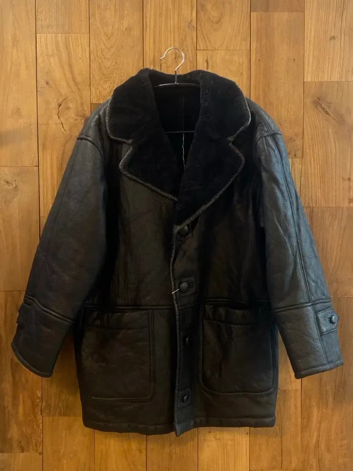 빈티지 가죽 무스탕 (B0445) 상품이미지1