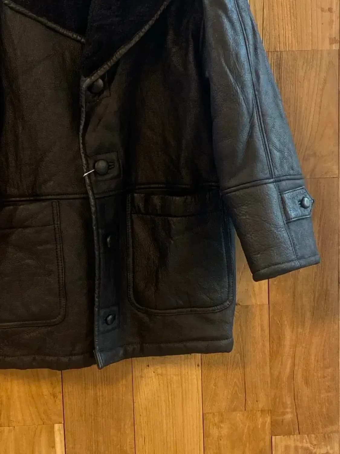 빈티지 가죽 무스탕 (B0445) 상품이미지3