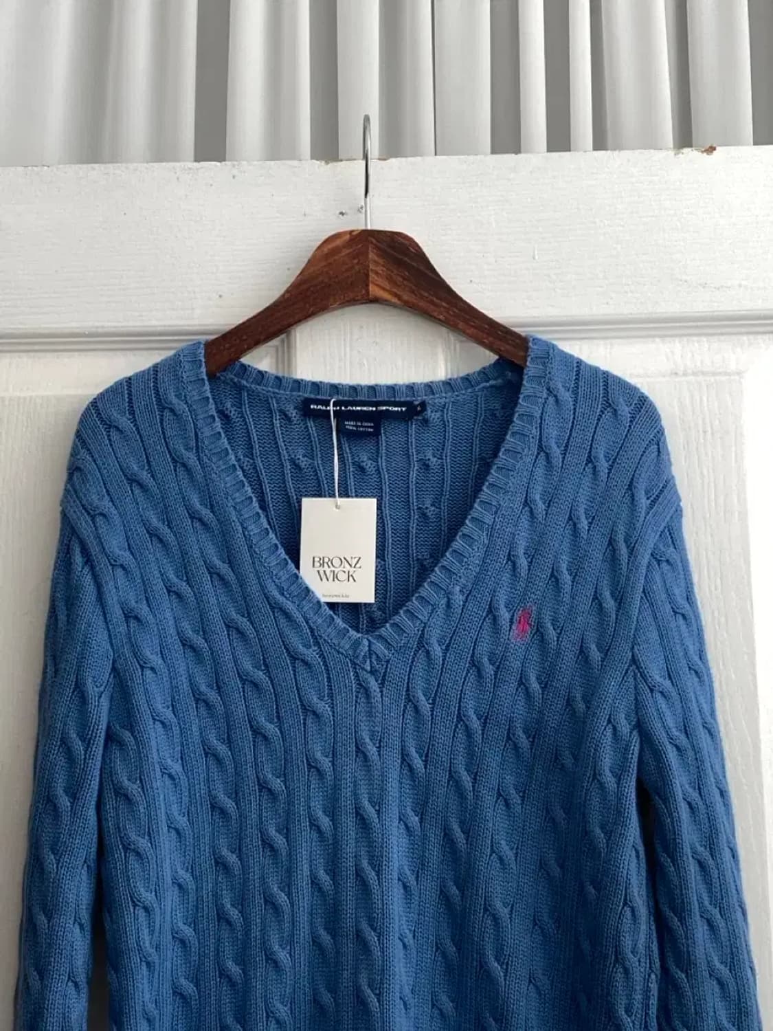 폴로 랄프로렌 케이블 니트 Woman L [12112] 상품이미지4