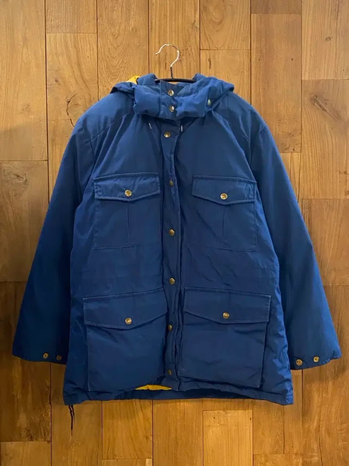 빈티지 구스다운 후드 패딩 점퍼 (B0453) 상품이미지1