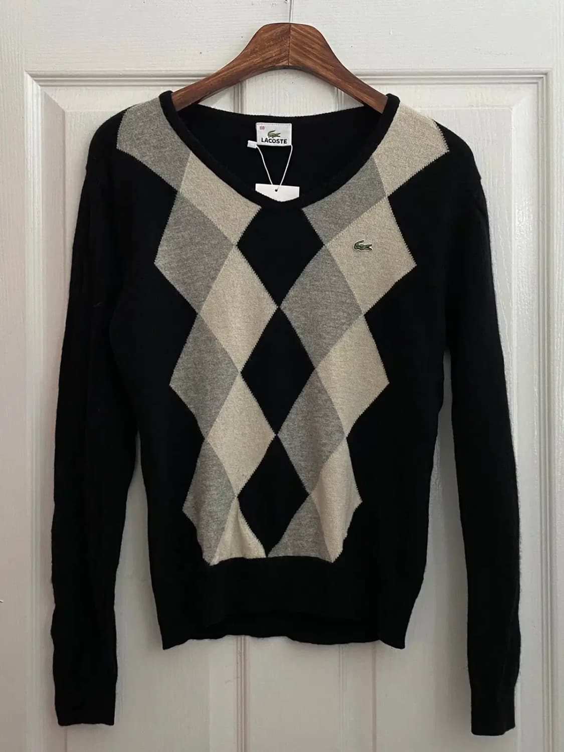 라코스테 아가일 니트 (Woman M) / [12027] 상품이미지3