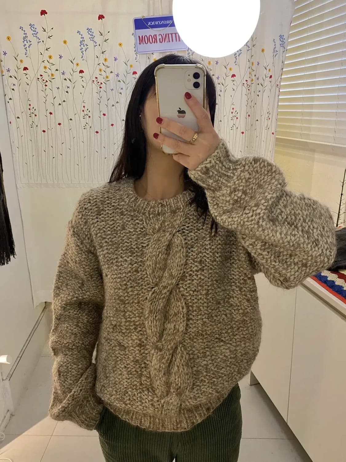 빈티지 뜨개 니트 (Man XL) / [12039] 상품이미지5