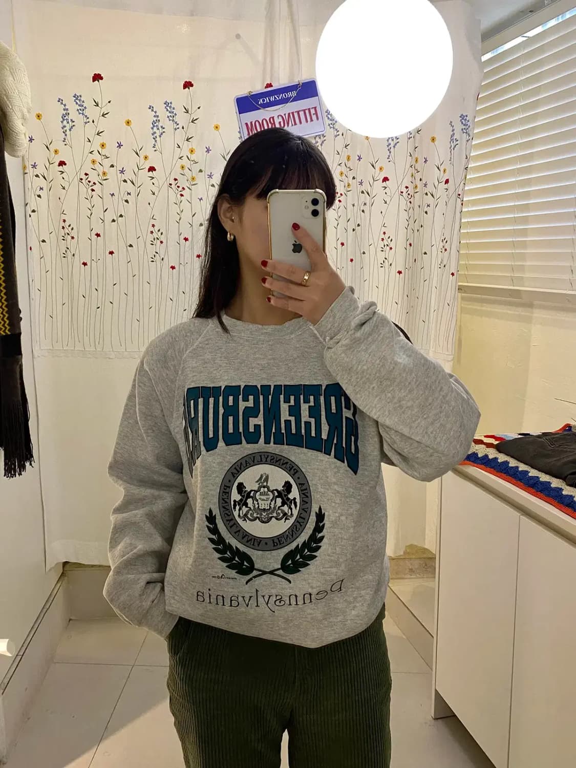 Hanes Activewear 맨투맨 (Man M) / [12048] 상품이미지5