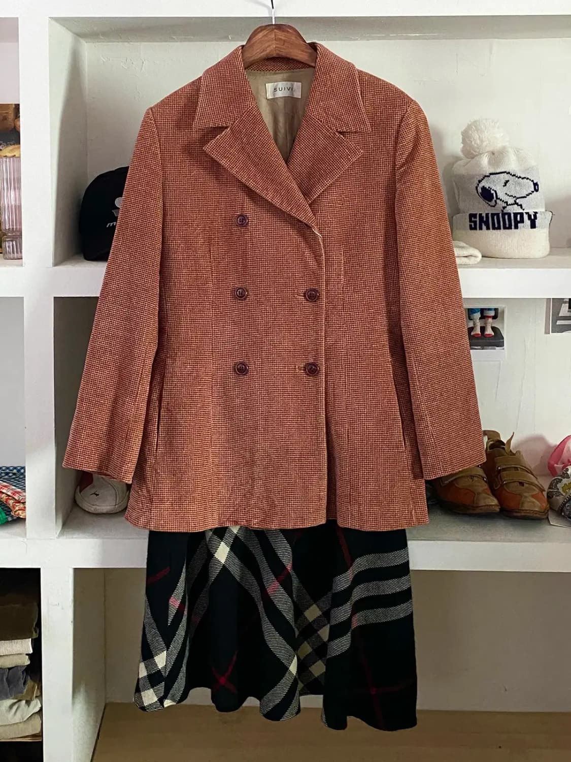 빈티지 벨벳 하프 코트 (Woman M) / [12050] 상품이미지5