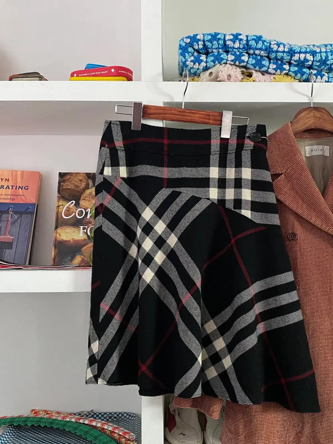 버버리 체크 스커트 (28) / [12051] 상품이미지5