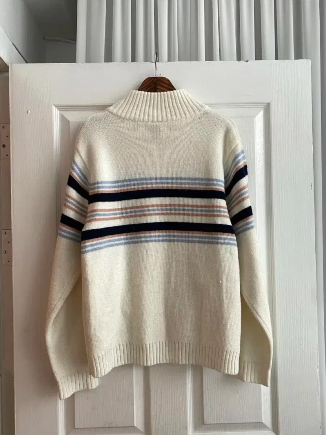 빈티지 니트 집업 Man M [12117] 상품이미지3