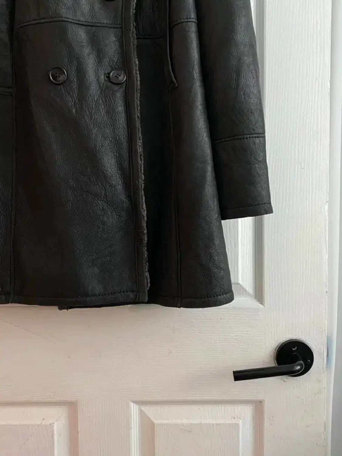 빈티지 램스킨 무스탕 코트 Woman M [12124] 상품이미지5