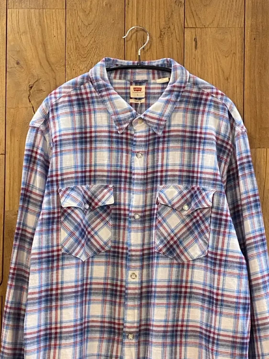 리바이스 체크 셔츠 (B0468) 상품이미지2