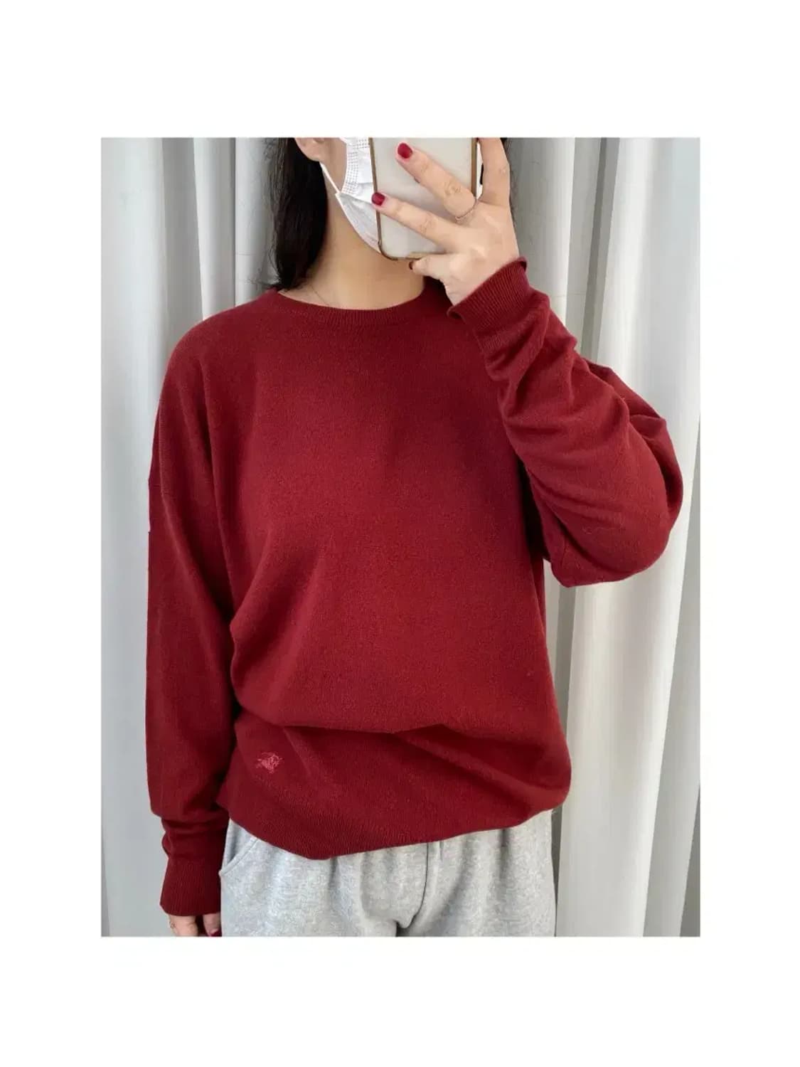 버버리 램스울 니트 Man L [12129] 상품이미지1