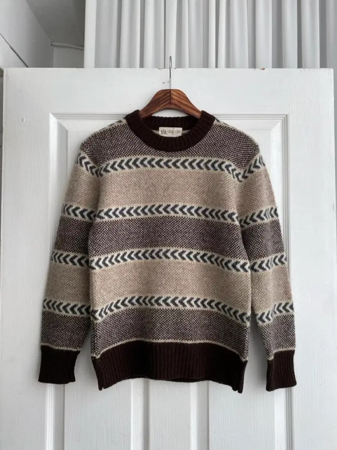 빈티지 패턴 니트 Woman L [12130] 상품이미지2