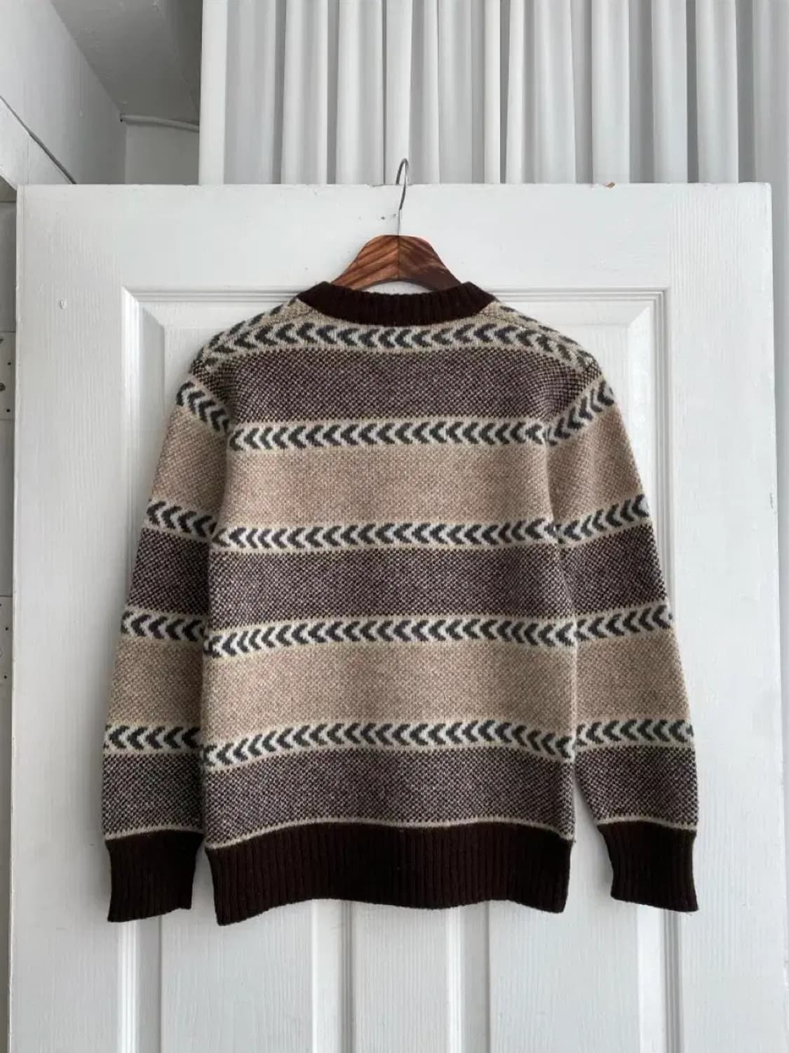 빈티지 패턴 니트 Woman L [12130] 상품이미지3