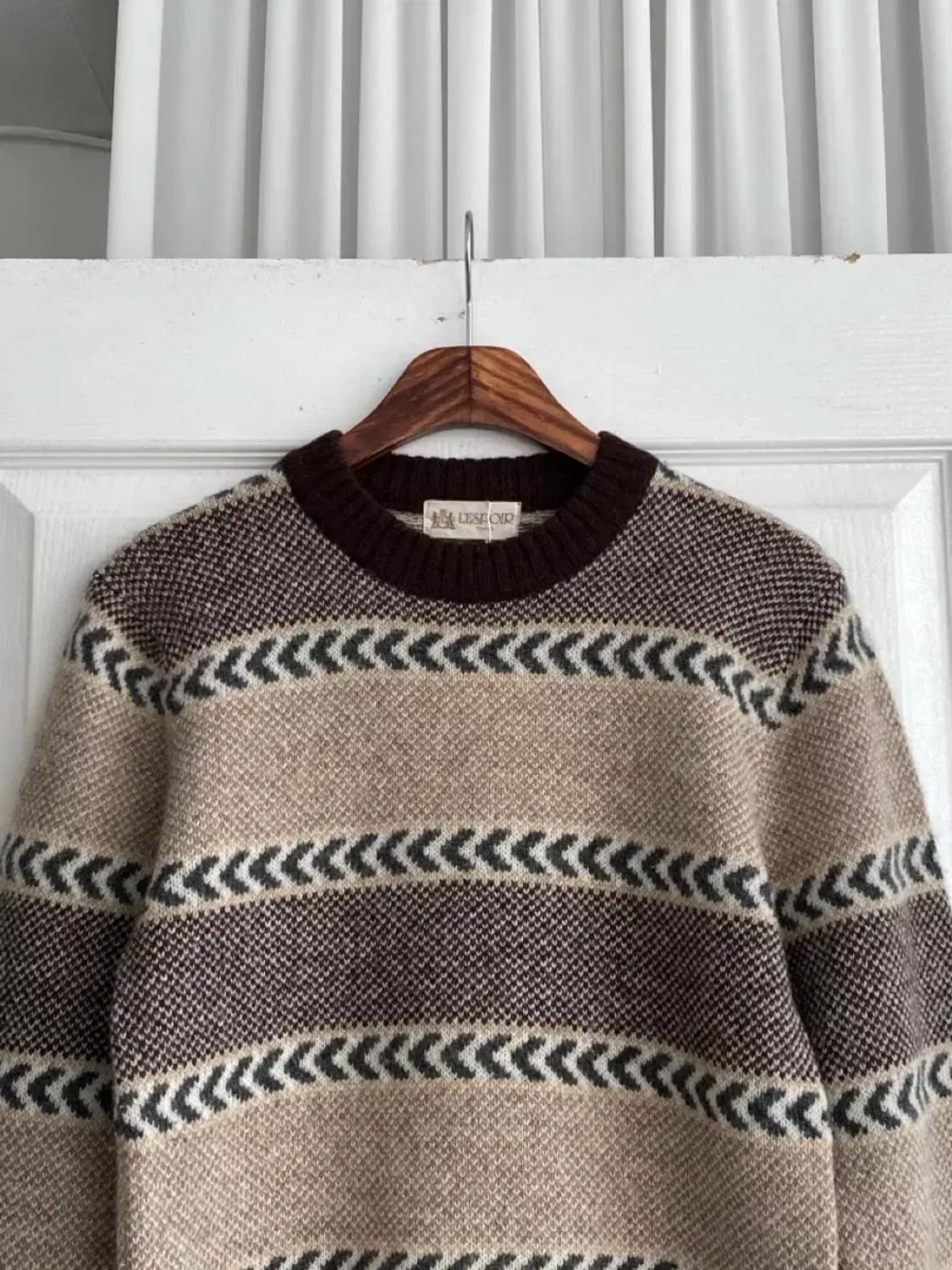 빈티지 패턴 니트 Woman L [12130] 상품이미지4