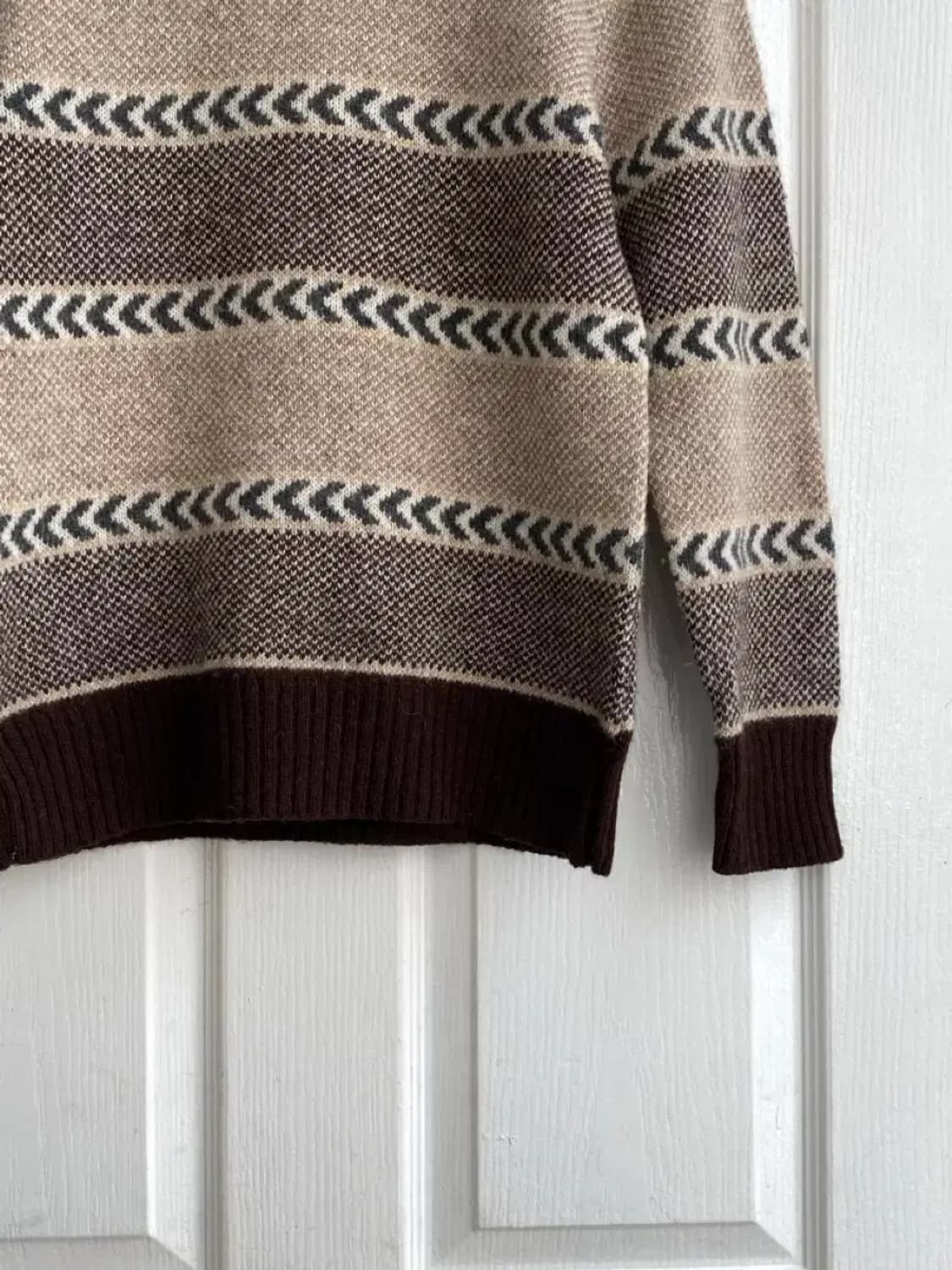 빈티지 패턴 니트 Woman L [12130] 상품이미지5