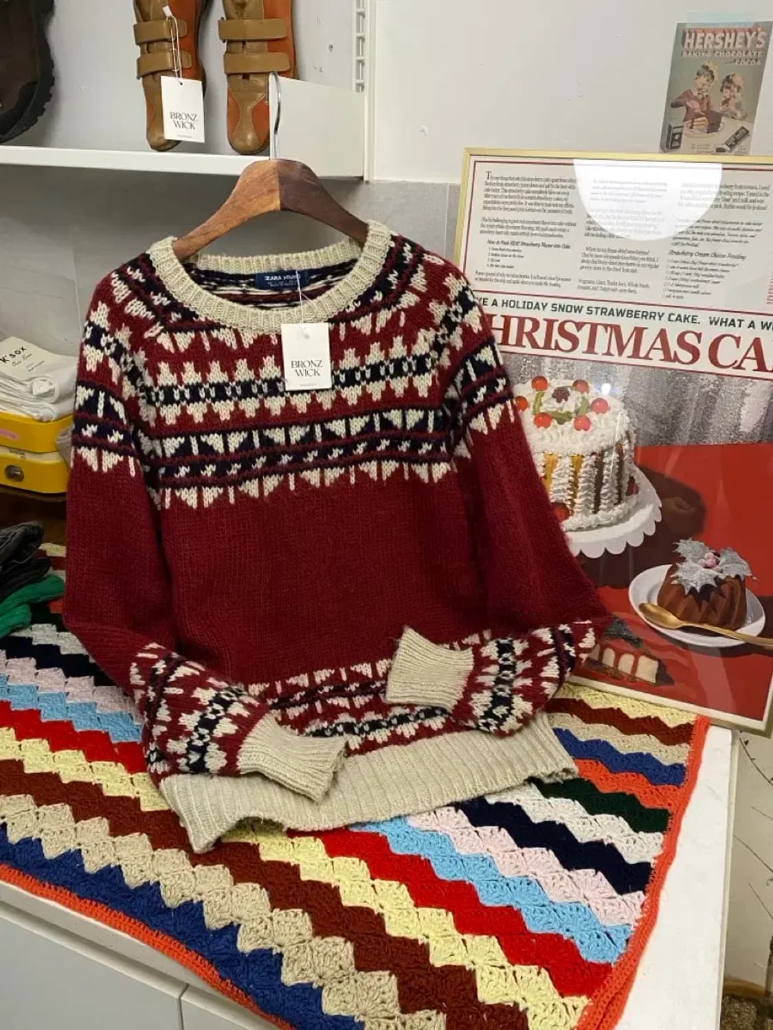 자라영 노르딕 윈터 니트 Woman L [12142] 상품이미지1