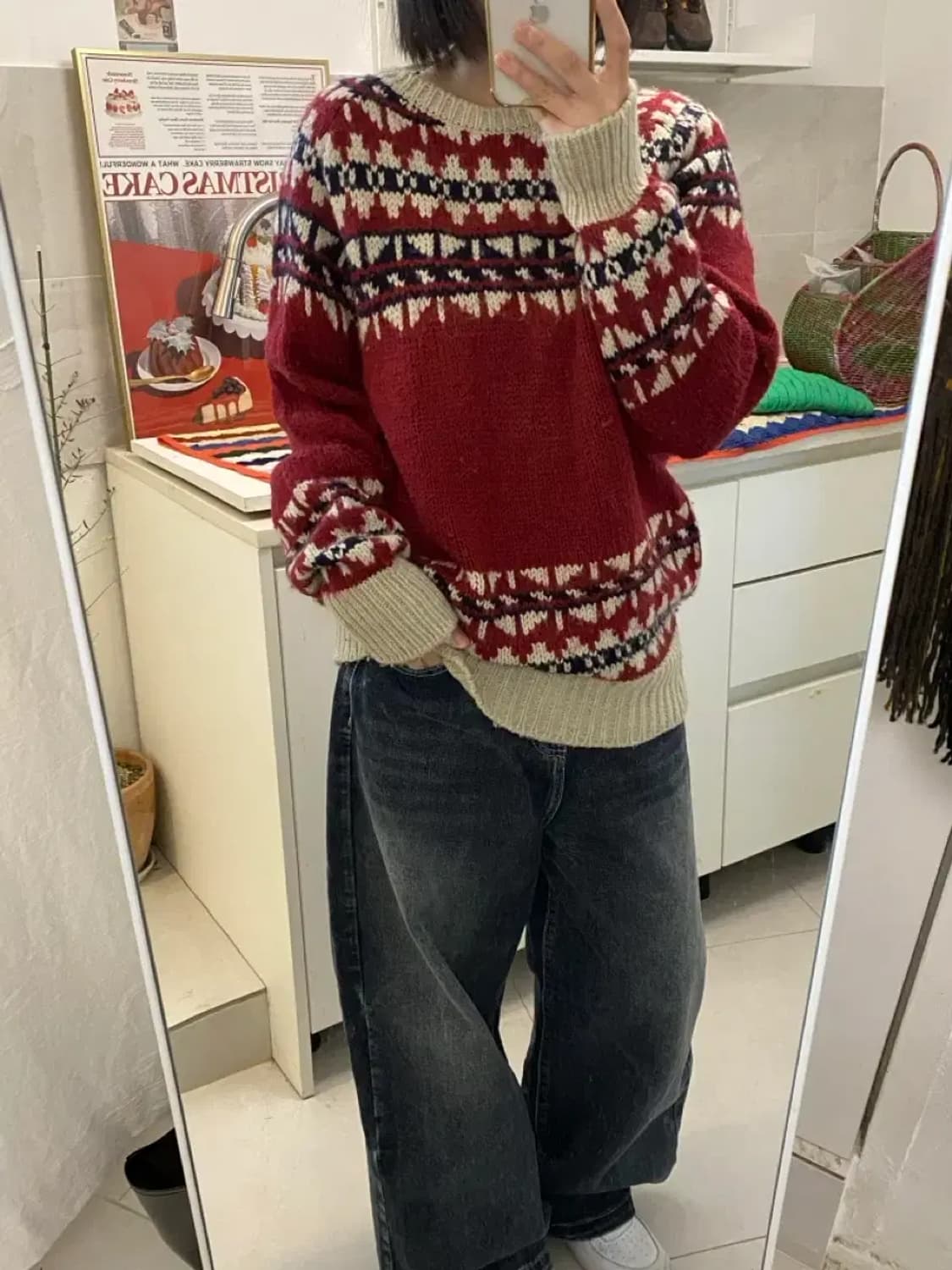 자라영 노르딕 윈터 니트 Woman L [12142] 상품이미지2