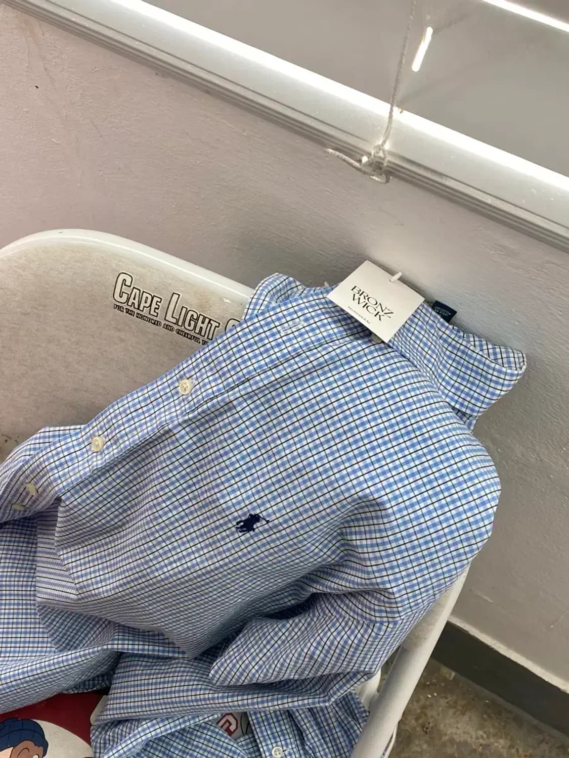 폴로 랄프로렌 잔체크 셔츠 Man 2XL [12144] 상품이미지1