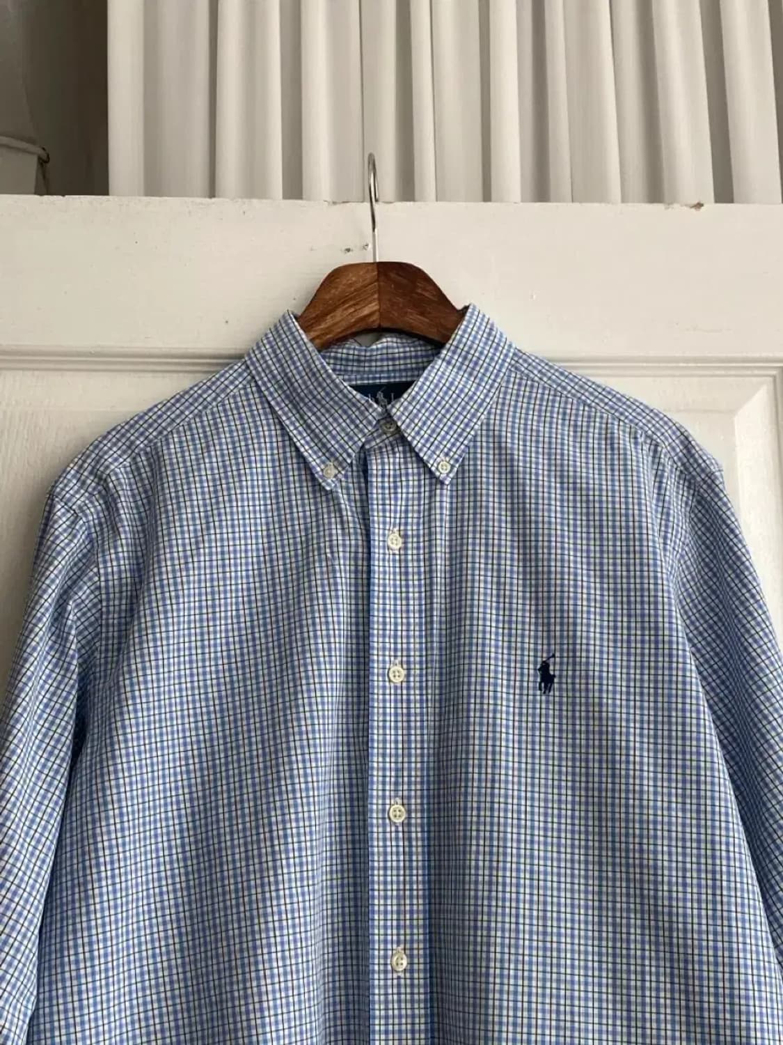 폴로 랄프로렌 잔체크 셔츠 Man 2XL [12144] 상품이미지5