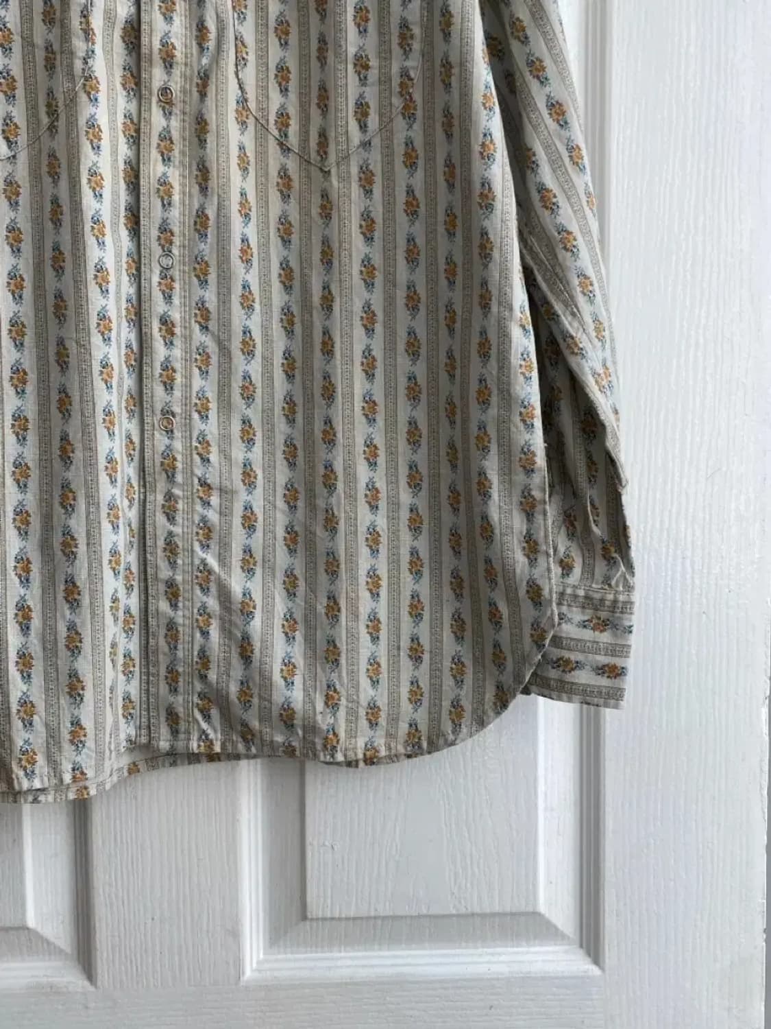 빈티지 패턴 셔츠 Man M [12150] 상품이미지6