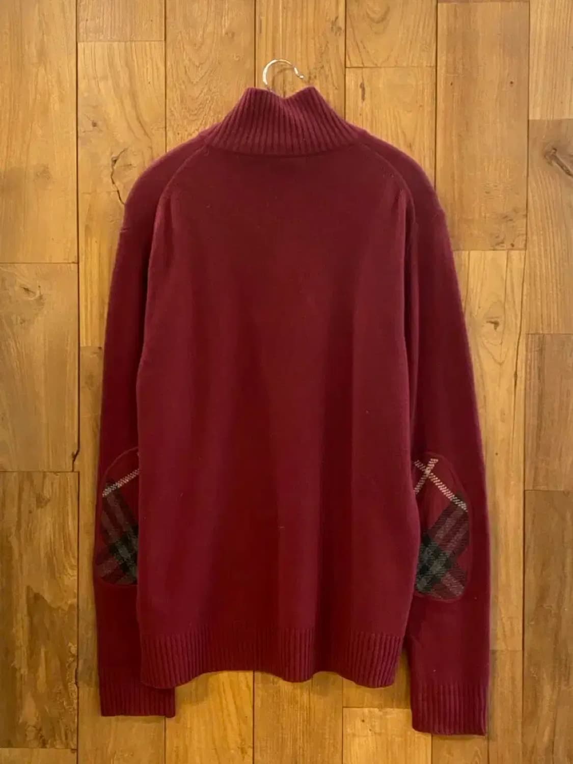 버버리 반집업 니트 (B0519) 상품이미지4