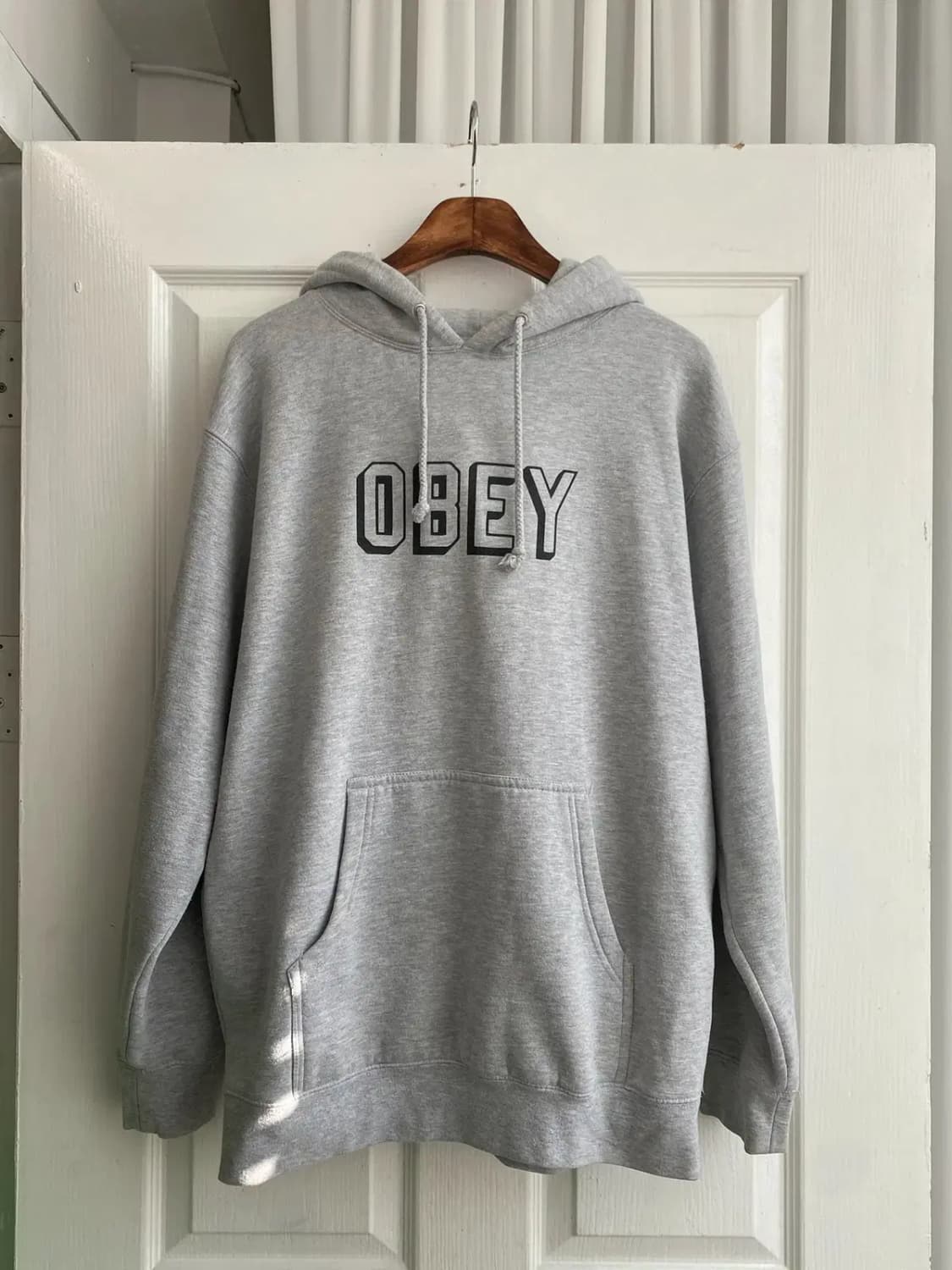 오베이 로고 후드티 Man L (12166) 상품이미지3