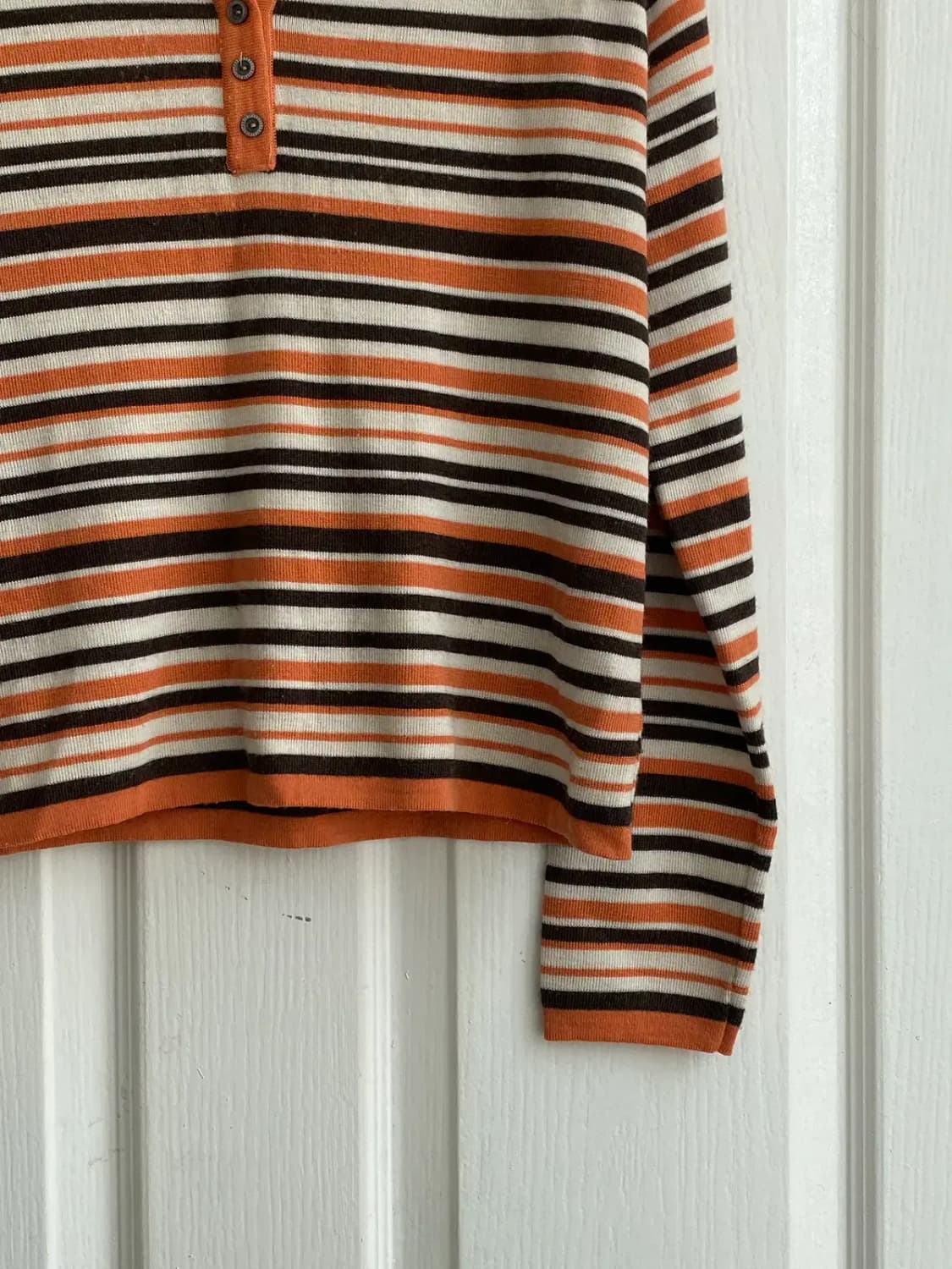 빈티지 스트라이프 카라 니트 Woman M (12168) 상품이미지3