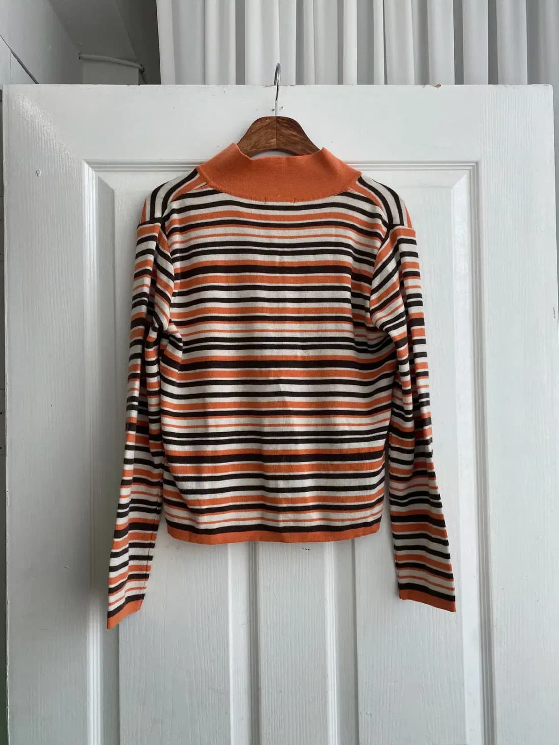 빈티지 스트라이프 카라 니트 Woman M (12168) 상품이미지6