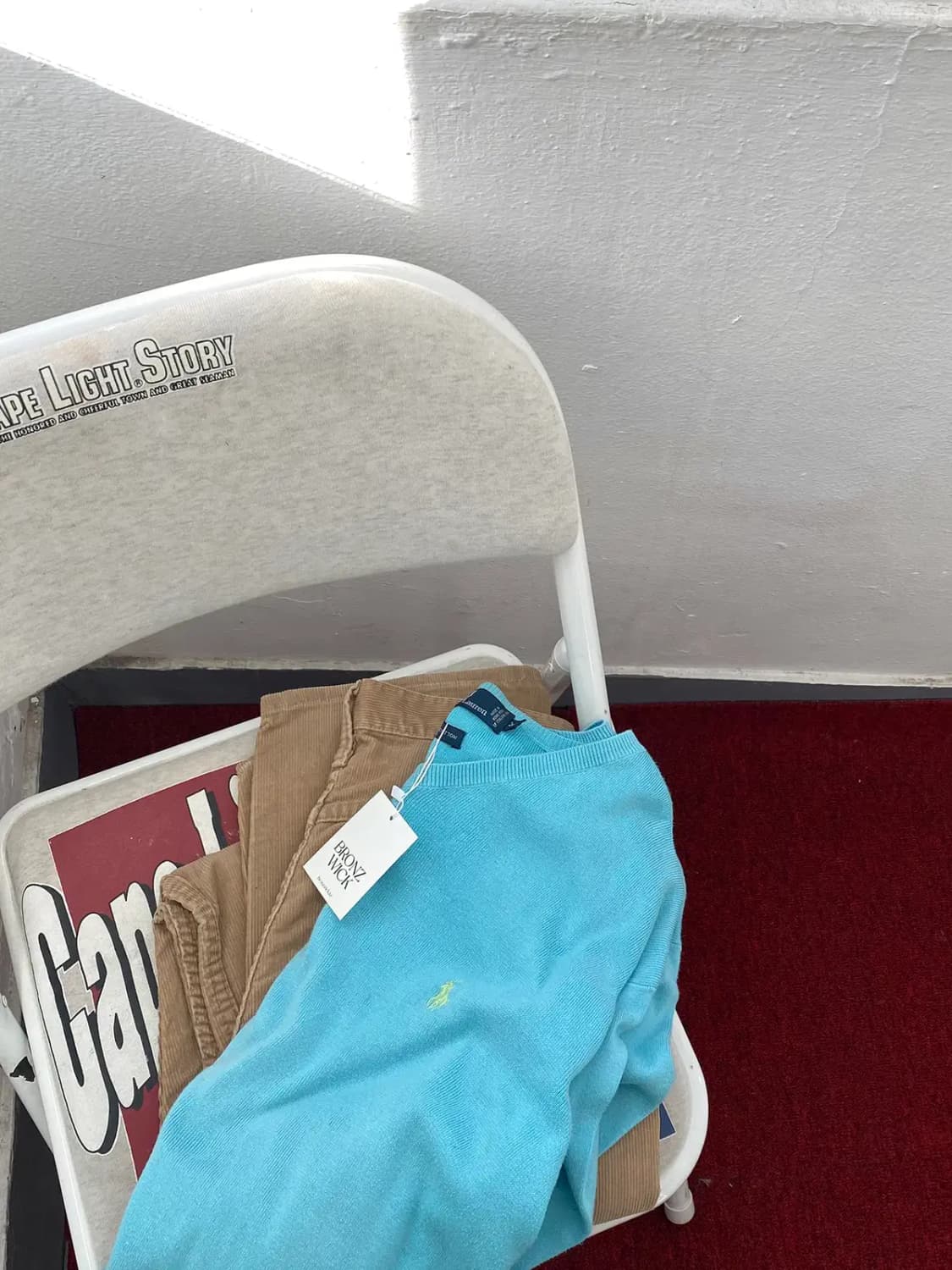 폴로 랄프로렌 브이넥 니트 Man XL (12169) 상품이미지1