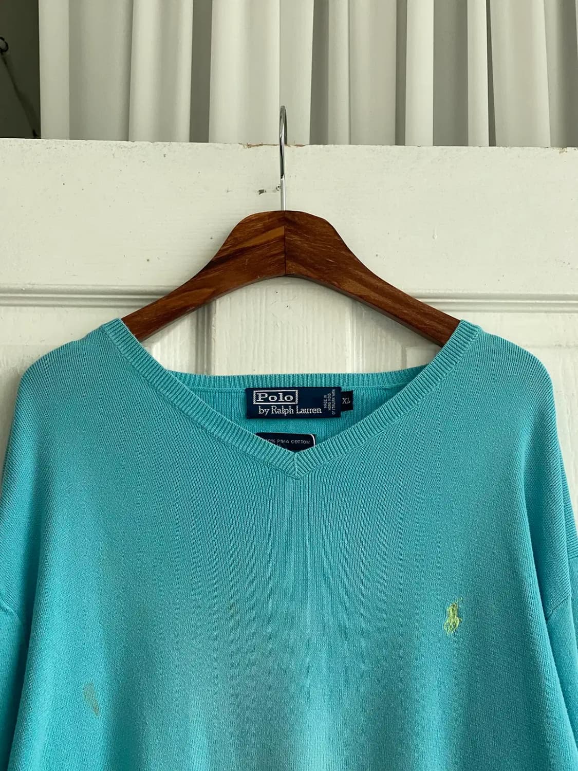 폴로 랄프로렌 브이넥 니트 Man XL (12169) 상품이미지4