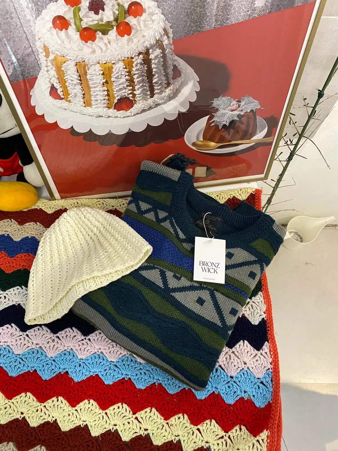 - 빈티지 패턴 니트 Man L [12172] 상품이미지1