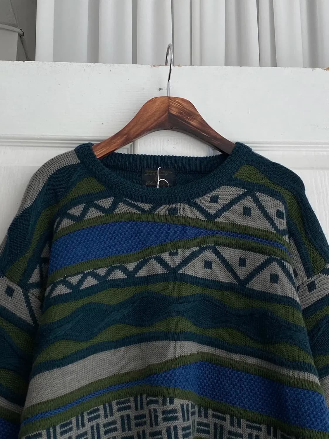 - 빈티지 패턴 니트 Man L [12172] 상품이미지4
