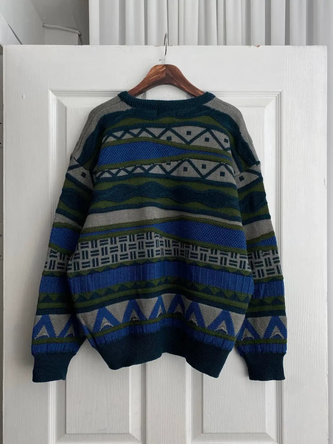 - 빈티지 패턴 니트 Man L [12172] 상품이미지6