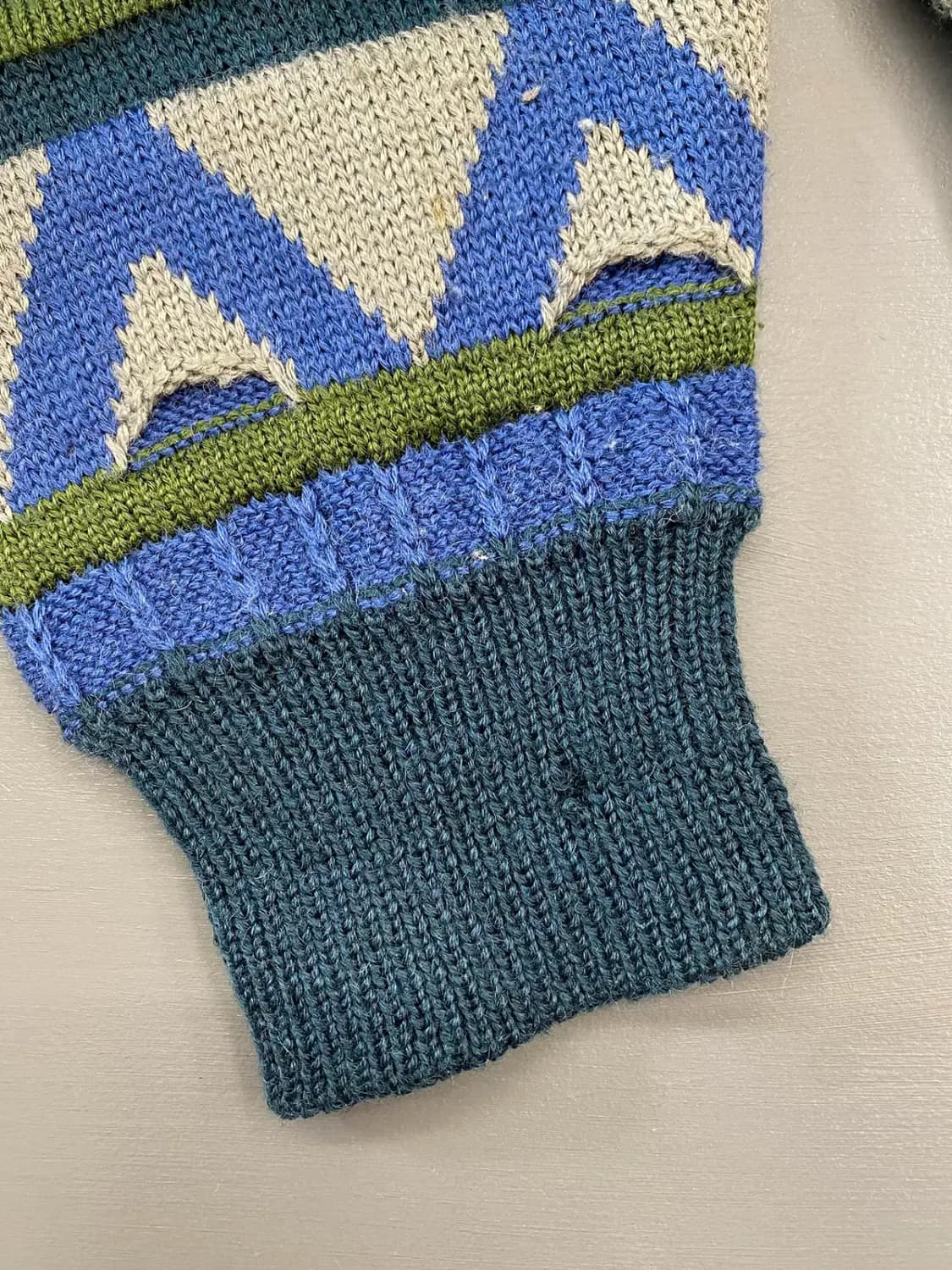 - 빈티지 패턴 니트 Man L [12172] 상품이미지8