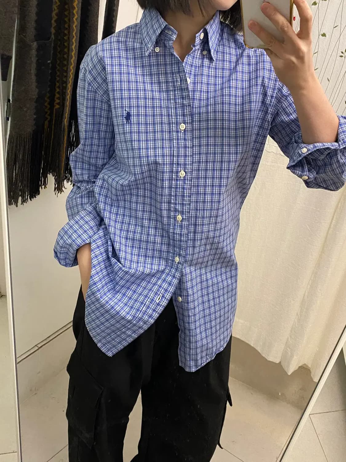 - 폴로 랄프로렌 체크 셔츠 Man S [12175] 상품이미지1