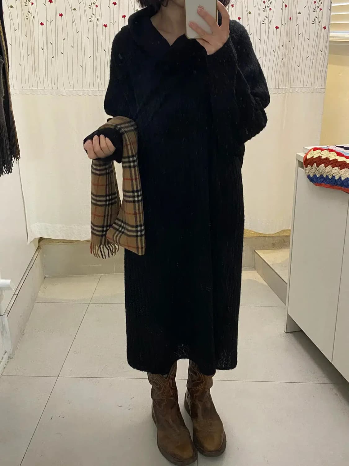 이세이 미야케 하이넥 니트 원피스 (Woman L) [12198] 상품이미지2