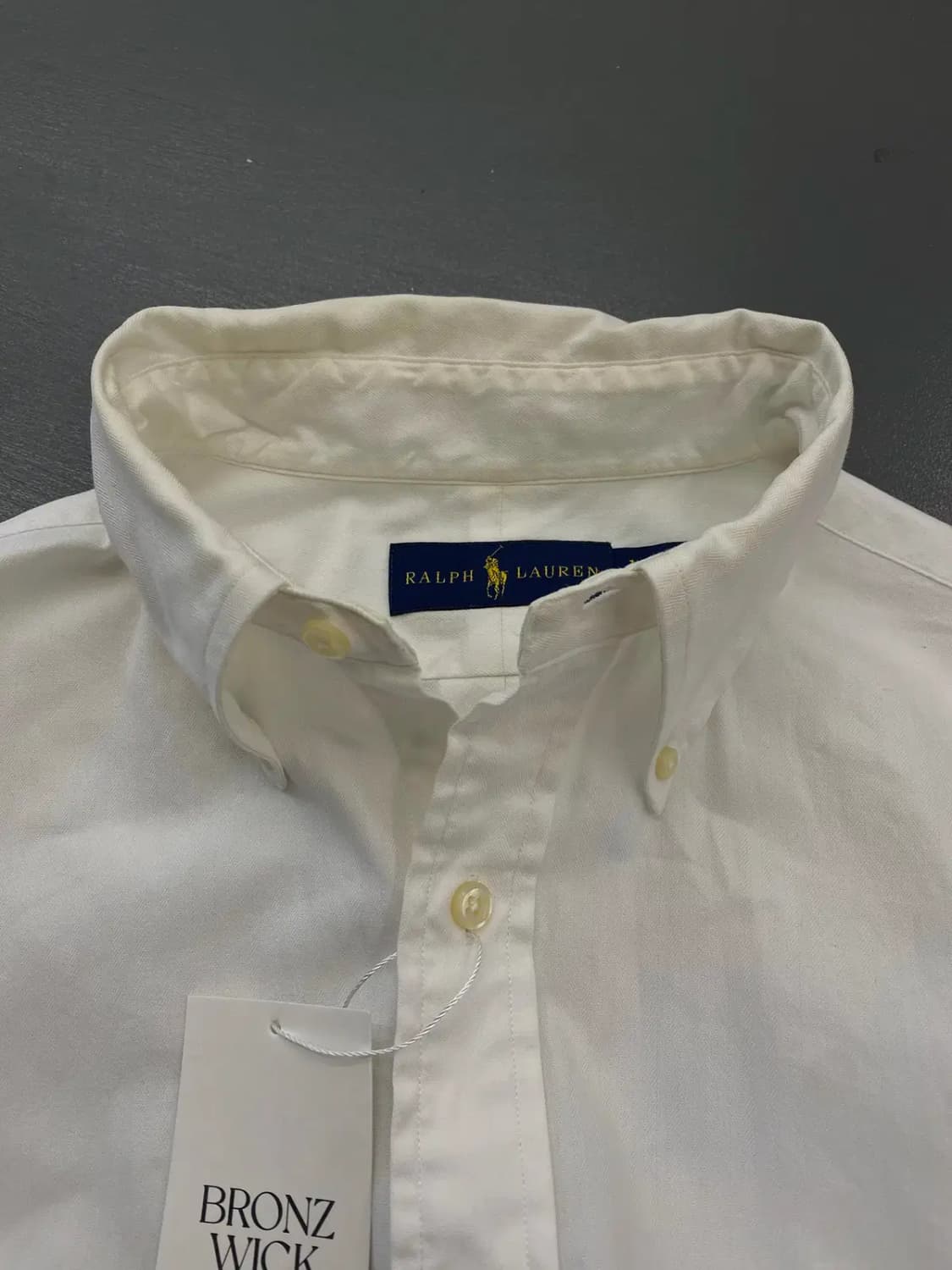 폴로 랄프로렌 솔리드 셔츠 (Man L)  [12226] 상품이미지6