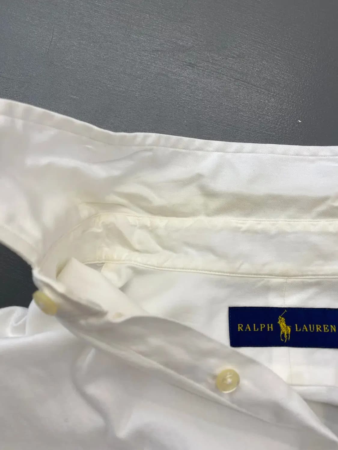 폴로 랄프로렌 솔리드 셔츠 (Man L)  [12226] 상품이미지7